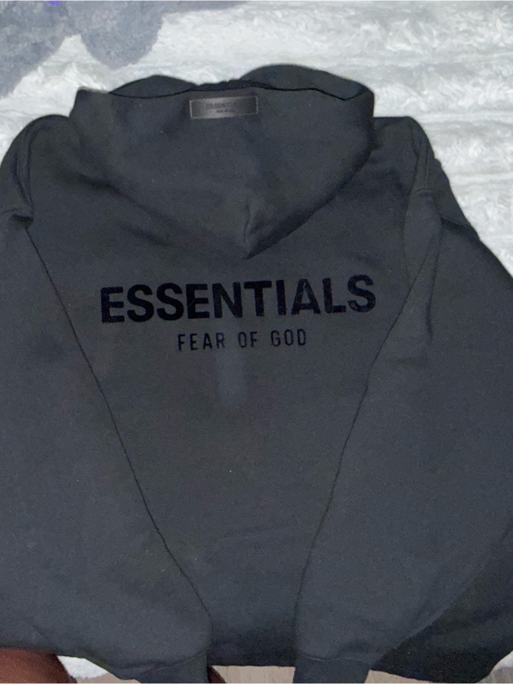 Fear of God ESSENTIALS Crewneck Sweatshirt in Black